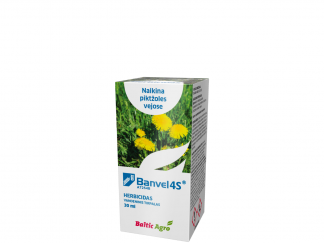 Banvel 4S 30 ml. Sisteminis atrankinio veikimo herbicidas. Augalų apsauga nuo piktžolių