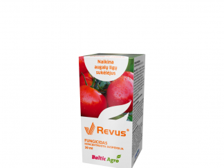 Revus 250 SC 30 ml. Kontaktinis, mandelamidų grupės fungicidas. Augalų apsauga nuo ligų
