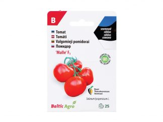 Valgomieji pomidorai „Malle“ F1 (estiška sėkla). 100% be chemikalų