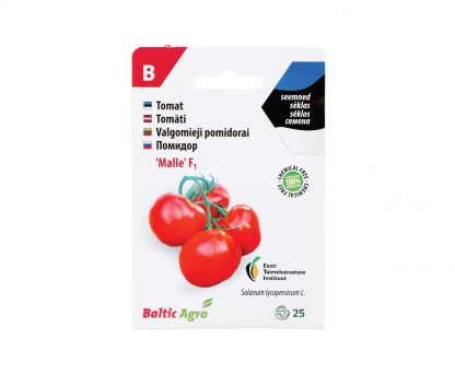 Valgomieji pomidorai „Malle“ F1 (estiška sėkla). 100% be chemikalų