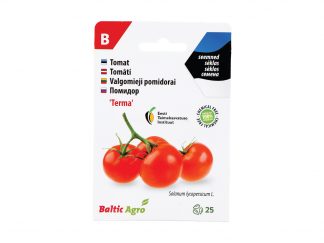 Valgomieji pomidorai „Terma“ (estiška sėkla). 100% be chemikalų