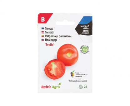 Valgomieji pomidorai „Evelle“ (estiška sėkla). 100% be chemikalų