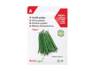 Žemaūgės daržinės pupelės (žalios) „Argus“. 100% be chemikalų