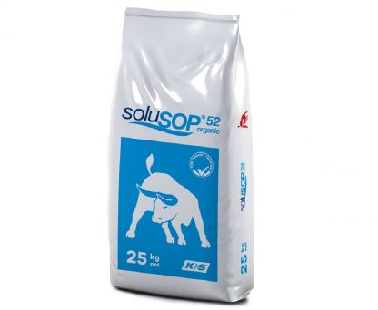 Ekologinės organinės trąšos kalio sulfatas - Solusop 52 Organic 25kg