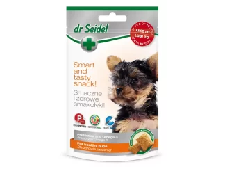 Dr. Seidel snacks šuniukams su prebiotikais ir Omega 3
